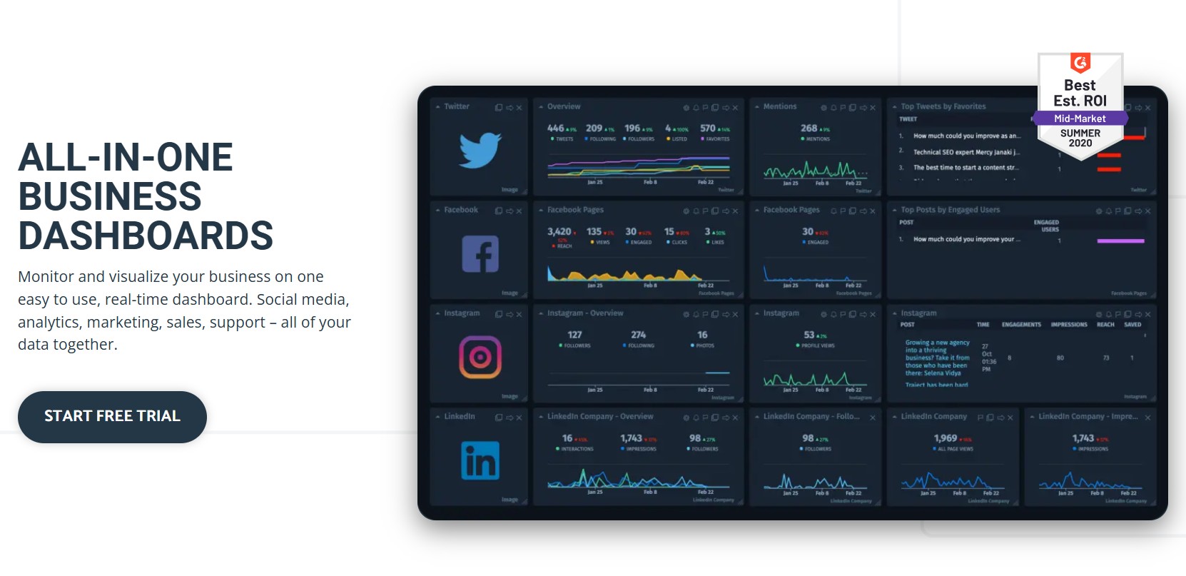 SaaS Dashboard
